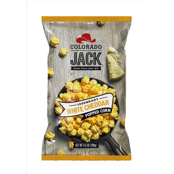 Colorado Jack Colorado Jack Legendary White Cheddar Gourmet Popcorn 6.5 oz Bagged 25910.1 - main